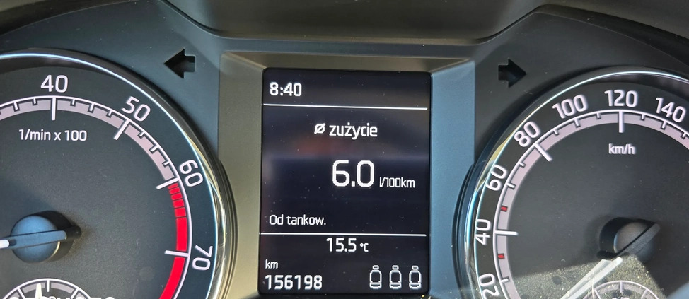 Skoda Octavia cena 43900 przebieg: 156198, rok produkcji 2019 z Łódź małe 379